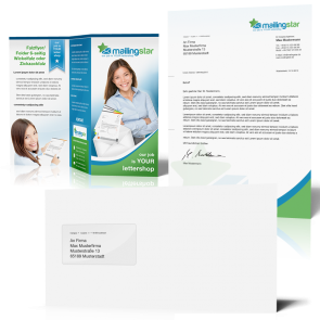 Brief Mailing Din Lang Mit Folder Online Kalkulieren Mailingstarde